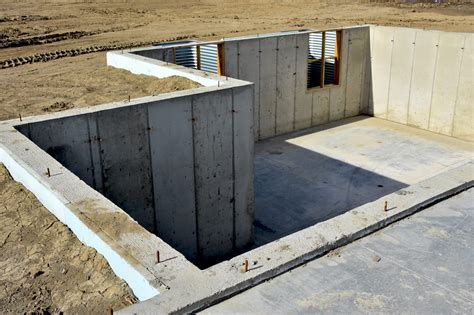 basement foundation material